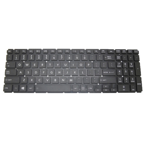 Laptop Keyboard For Toshiba Satellite S50-B English US Black Without Frame New