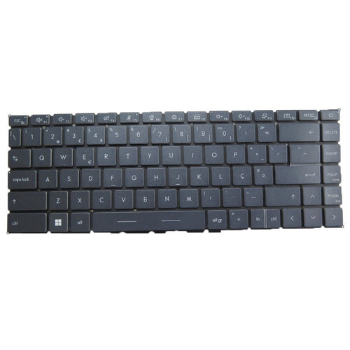 Laptop Keyboard For MSI Prestige 14-A12S A12SC 14-A12U A12UC MS-14C6 Big ctrl Portugal PO Grey No Frame