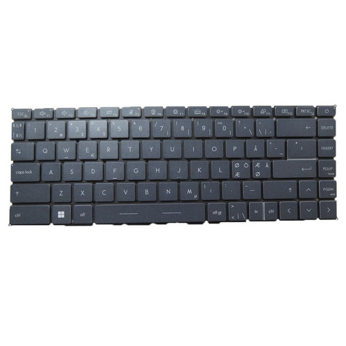 Laptop Keyboard For MSI Prestige 15-A12S A12SC Prestige 15-A12U A12UC A12UD MS-16S8 Big ctrl Nordic NE Grey No Frame