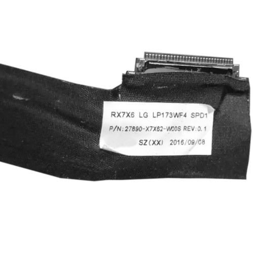 Laptop LCD Cable For Gigabyte For AORUS X7 V6 RX7X6 27890-X7X62-W00S For LG LP173WF4 SPD1 New