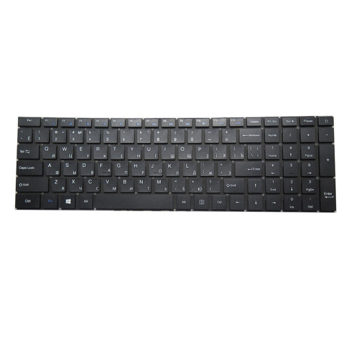 Laptop Keyboard For DIGMA ZX-366-6 YX-5530 W2021011 Black without 