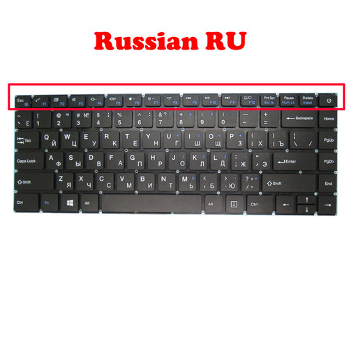 Laptop Black Replacement Keyboard For Insys FlexBook WH9-133A9 Latin America LA No Frame New