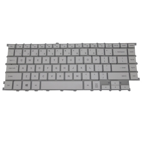 Laptop Keyboard For Samsung NP950XBV 950XBV English US With Backlit White 3 columns New  