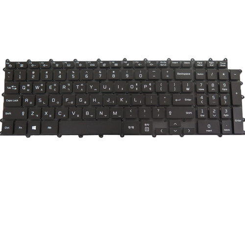 Laptop Backlit Keyboard For LG 17ZB90R 17ZB90R-G 17ZB90R-K 17ZB90R-NP55J 17ZB90R-MA78J1 Korean KR Black