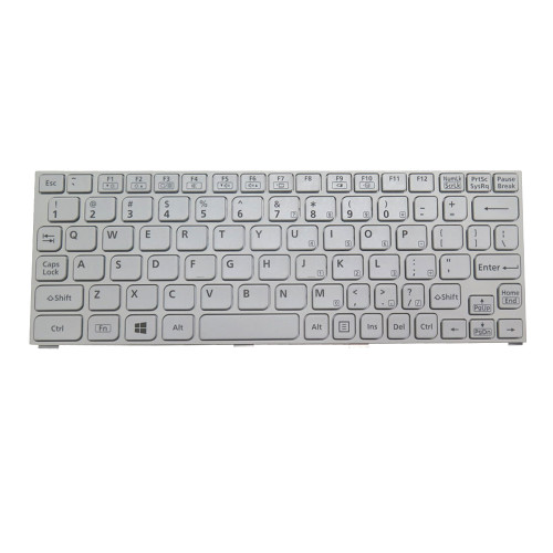 Laptop Keyboard For Panasonic Let's Note CF-AX1 CF-AX2 CF-AX3 CF-AX4 HMB8817CPA01 04A SN1505140014(US) English US White Used
