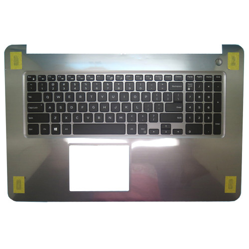 Laptop Palmrest For DELL Inspiron 17 5765 5767 04CFRC 4CFRC Without Backlit English US Keyboard Gray Upper Case New