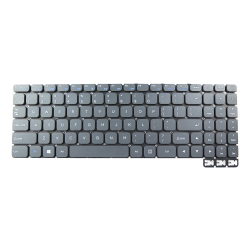 Laptop Keyboard For Fusion5 LAPBOOK S15 PRO 256GB Gray without frame United States US