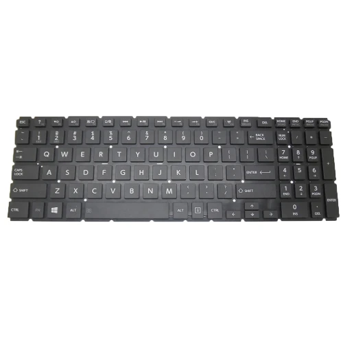 Laptop Keyboard For Toshiba Satellite P50D-C English US Black Without Frame New