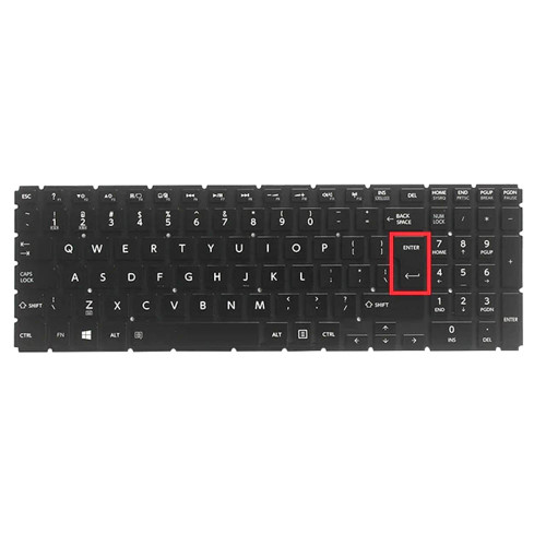 Laptop Keyboard For Toshiba For Satellite S50-B S50D-B S50T-B S50Dt-B S55T-B S55-B S55DT-B S55D-B International English UI Big Enter Black Without Frame New