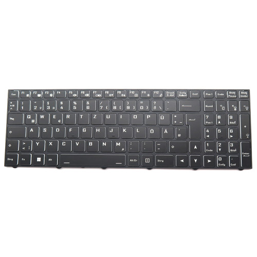 Laptop Keyboard For Bluechip Travelline B15W48 B15W49 German GR Black With Backlit New