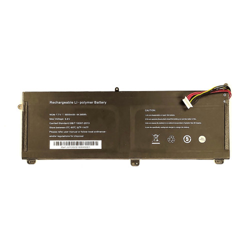 Laptop Replacement Battery For Irbis 17NBC2002 17NBC2003 17NBC2004 17NBC2005 7.7V 5800 44.66WH 10PIN 9Lines New