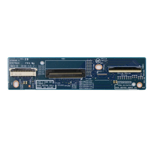 Laptop Subcard Keyboard For Lenovo ThinkPad P1 Gen 1 X1 Extreme 1st Gen 01YU751 SC50R48554 17B64-1 New