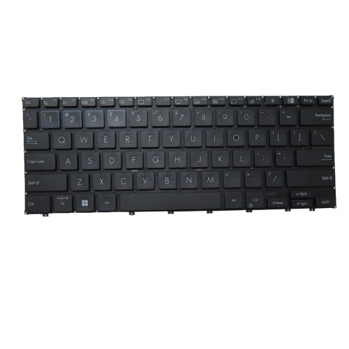 Laptop Keyboard For ASUS ExpertBook B7 Flip B7402 B7402F B7402FEA B7402FVA B7402FBA NSK-UA48SN_US 9Z.NJYSN.801 HQ2101AA80000 Black United States US Without Backlit