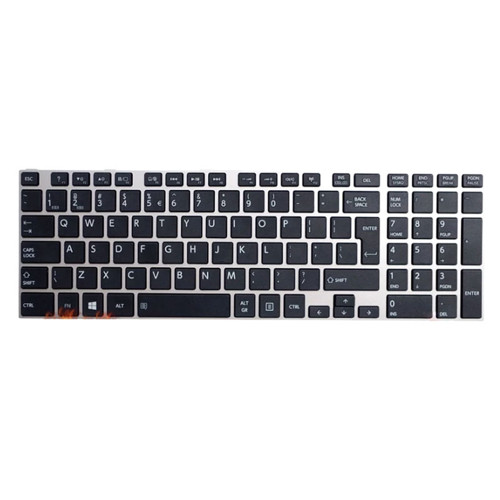 Laptop Keyboard For Toshiba Satellite C70-A PSCE2C-00G00G PSCE2C-00J00G PSCE2C-07V054 PSCEAC-00F00E International English UI Black With Silver Frame New