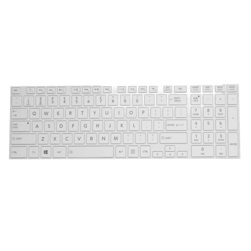 Laptop Keyboard For Toshiba Satellite L50T-A PSKLAC-02G007 PSKLAC-02J007 PSKLSC-01200Q L50T-ASP5370SM L50T-ASP5371FM United Kingdom UK White With Frame New
