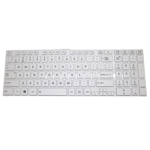 Laptop Keyboard For Toshiba Satellite S50T-A S50T-A-10P English US White With Frame New