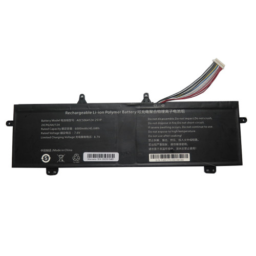 Laptop Battery For AEC5064124-2S1P 7.6V 6000MAH 45.6WH VER1