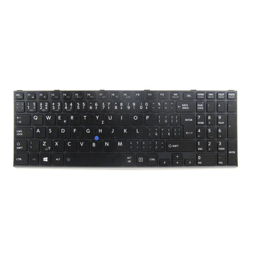 Laptop Keyboard For Toshiba Tecra A50-C A50-C-2CT A50-C-2CU A50-C-2CV A50-C-2CW A50-C-2CX A50-C-2L4 A50-C-2L5 Czech CZ Black With Backlit&Pointing New