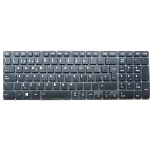 Laptop Keyboard For Toshiba Satellite P70-B P70-B-101 P70-B-104 P70-B-105 P70-B-10T P70-B-10U P70-B-110 P70-B-111 P70-B-112 Spanish SP Black Without Frame With Backlit New