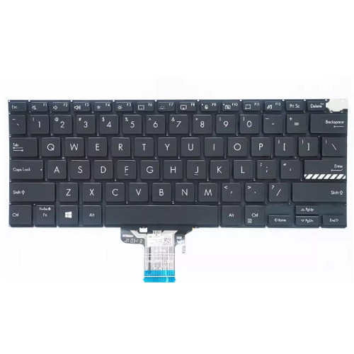 Laptop Keyboard For ASUS Vivobook Pro 14 OLED N3400PH United States US Black With Backlit Without Frame