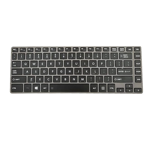 Laptop Keyboard For Toshiba Tecra Z40-A PT449C-006003 PT449C-019003 PT449C-03K003PT449C-04J003 English US Black With Gray Frame New