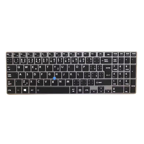 Laptop Keyboard For Toshiba Tecra Z50-A Z50-A-17W Z50-A-18C Z50-A-1CF Z50-A-17U Z50-A-14Z Z50-A-12Z Z50-A-12K Czech CZ Black With Gray Frame With Backlit&Pointing New