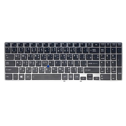 Laptop Keyboard For Toshiba Tecra Z50-A PT540C-039001 PT544C-00C001 PT544C-07Q001 PT544C-07T001 Thailand TI Black With Gray Frame With Pointing New