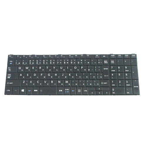 Laptop Keyboard For Toshiba Satellite Pro A50-A PT63NC-00600W PT63NC-04Q00W PT64NC-0F201G PT64NC-0UY02Y Japanese JP Black With Numeric Keyboard New