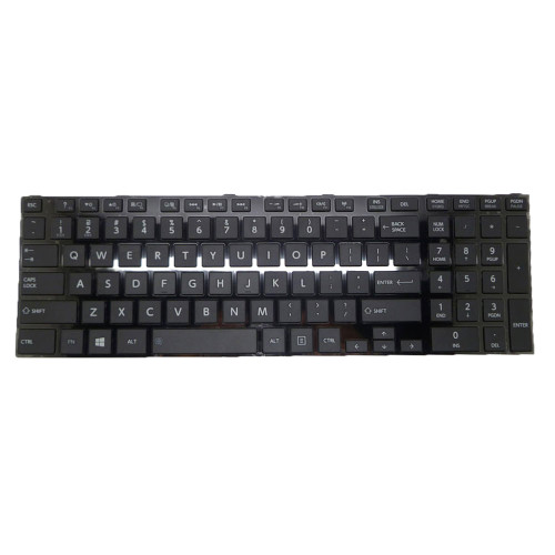 Laptop Keyboard For Toshiba Satellite C50D-A PSCFWC-00S002 PSCFWC-00Y002 PSCFWC-02300G PSCFWC-02400G PSCFWC-04300G English US Black With Frame New