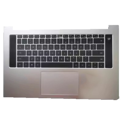 Laptop PalmRest&keyboard For Honor MagicBook Pro HLY-W19RP HLY-W29RL Silver Top Case With Backlit United States US Black keyboard