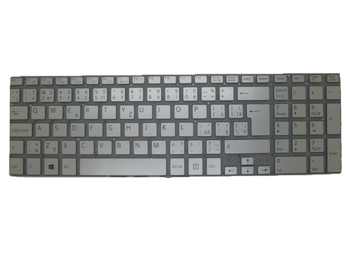 Laptop Keyboard For SONY For VAIO SVF15A SVF15A15ST SVF15A1A4E SVF15A1B4E SVF15A1C5E SVF15A1M2E SVF15A1S2E SVF15A1S2R SVF15A1S9R SVF15A1Z2E SVF15A1Z2R Czech CZ Silver New