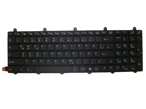 Laptop Keyboard For CLEVO P170EM P150EM V132150AK2 GR 6-80-P2700-100-3 German Black With Backlit New