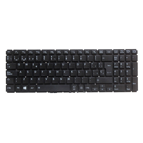 Laptop Keyboard For Toshiba Satellite L50D-B L50D-B-10Z L50D-B-11Q L50D-B-11V L50D-B-11W L50D-B-12G L50D-B-12Q Spanish SP Black Without Backlit New
