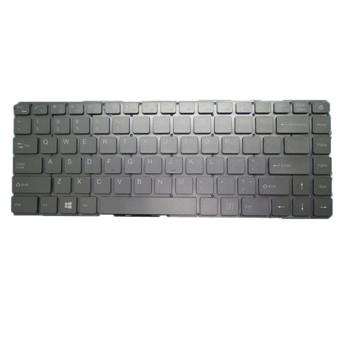 Laptop No Backlit Paper US Grey Keyboard For Jumper YXT-NB93-86 MB3008010 English US NO Frame New