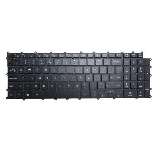 Laptop With Backlit Keyboard For LG 17U70P 17U70P-P 17U70P-P.AAS8U1 17U70P-P.AA78B 17U70P-P.AA79A8 17U70P-J.AA78B 17U70P-FA50K 17U70P-FA76K 17U70P-PA7SK English US Black No Frame