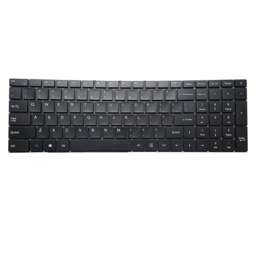 Laptop No Backlit Keyboard For FUNHOUSE F20 English US Black No Frame