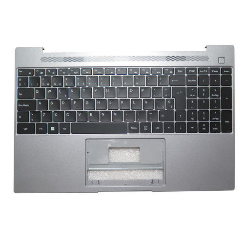 Laptop PalmRest&keyboard For Dimga EVE 15 C423 DN15R5-ADXW01 Silver Upper Case Spanish SP keyboard