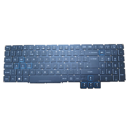 RGB Backlit Laptop Keyboard For ACER Predator Helios 500 PH517-61 PH517-71 United Kingdom UK/GB Colourful Backlit