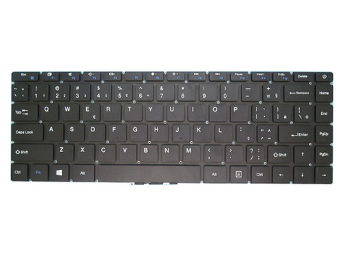 Used Laptop No Backlit Keyboard For Teclast F7 PLUS F7S XS-HS105 MB3181004 XK-HS105 YMS-0177-B F0005-004 Brazil BR Black No Frame