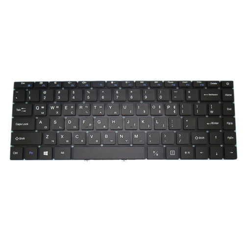 Laptop Non-backlit version Keyboard For MB3181004 PRIDE-K3892 Korean KR White NO Frame