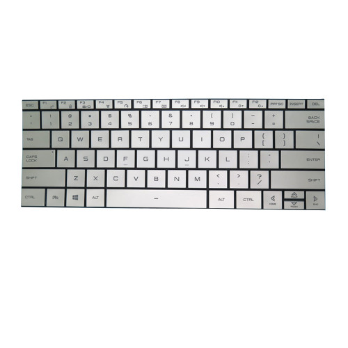 Laptop Keyboard For MaiBenBen P455 English US Silver With Backlit New