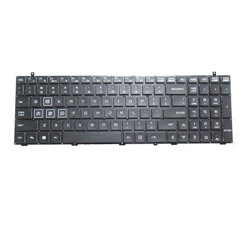 Laptop Keyboard For MaiBenBen P748 Maibook P748 English US Black Without Frame Without Backlit New