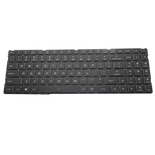 Laptop Keyboard For EVOO EG-LP5-BK Gaming English US With Backlit New