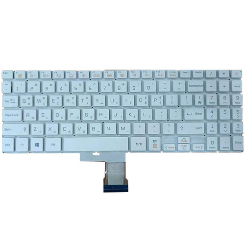 Laptop Keyboard For LG 15U50N 15U590 15U590-G15U590-K 15UD590 LG15U59 LG15UD59 15UB590 15UD590 LG15UD59 15UG590 Korean KR White No Frame New