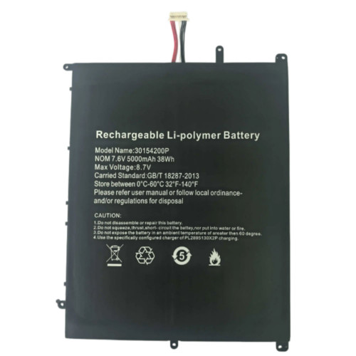 Laptop Battery For Teclast F6 PLUS 30154200P 7.6V 5000mAh 38Wh 10PIN 7lines New