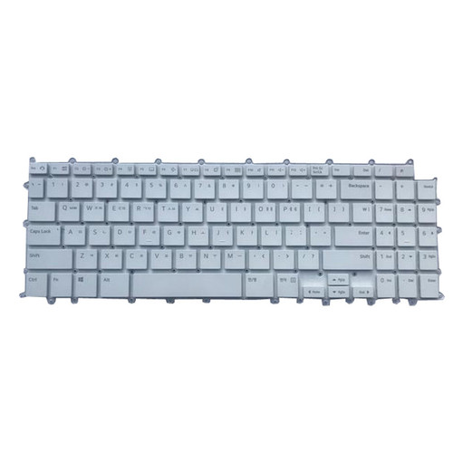 Laptop With Backlit Keyboard For LG 16Z90Q 16Z90Q-K 16Z90Q-R 16Z90Q-V 16Z90Q-G Korean KR White Without Frame