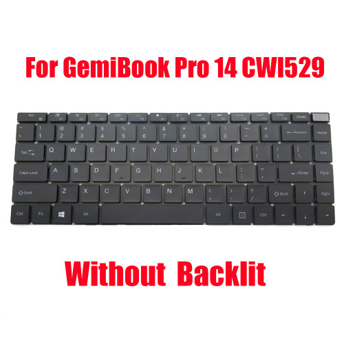 Laptop Keyboard For Chuwi GemiBook Pro 14 CWI529 English US Black Without Backlit New