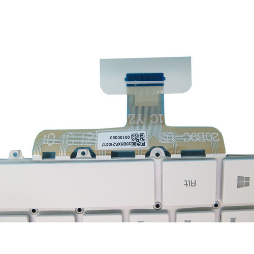 Laptop Backlit Keyboard For LG 17ZB90Q 17ZB90Q-V 17ZB90Q-V.APS5U1 17ZB90Q-G 17ZB90Q-G.AR50ML 17ZB90Q-GS70ML GP50ML GP70ML GP76ML Korean KR White