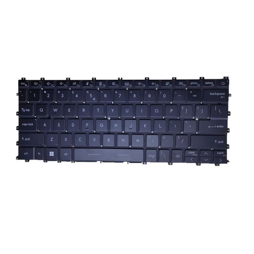 Laptop Backlit Keyboard For MSI Summit E14 Flip Evo-A13M A13M A13MT Summit E14 FlipEvo A13MT English US Black No Frame