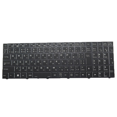 Laptop No Backlit Keyboard For Gigabyte A5 X1 A5 K1 A7 X1 A7 K1 Japanese JP With Black Frame